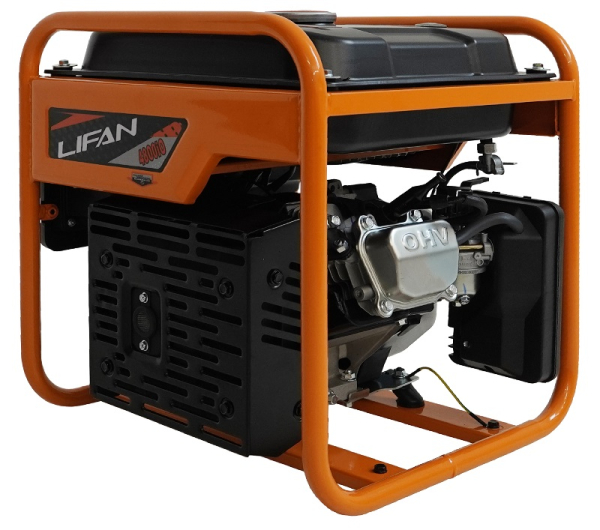 Бензиновый инверторный генератор Lifan 4800IO передвижной фото