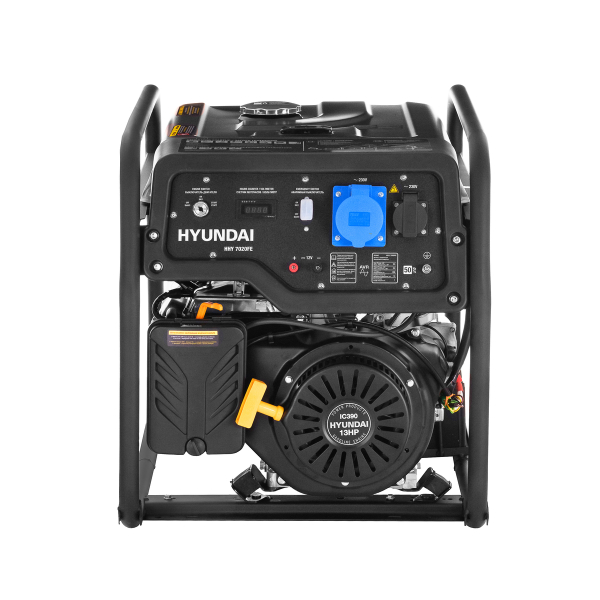 Бензиновый генератор Hyundai HHY 7020FE переносной фото