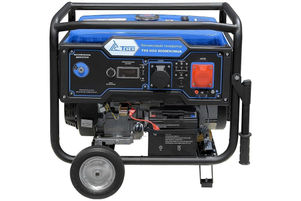 Бензиновый генератор ТСС SGG 8000EH3NUA резервный фото