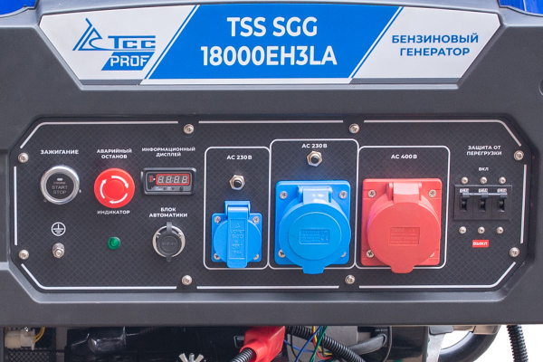Бензиновый генератор ТСС SGG 18000EH3LA 190069 промышленный фото