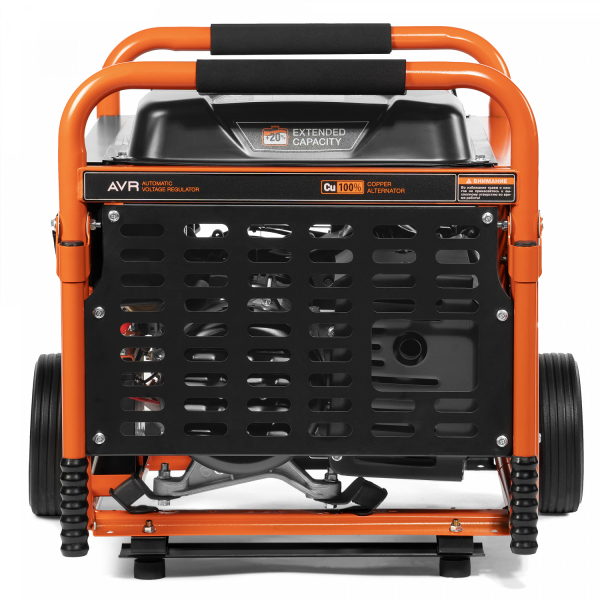 Бензиновый генератор DAEWOO GDA 8500E на колесах фото