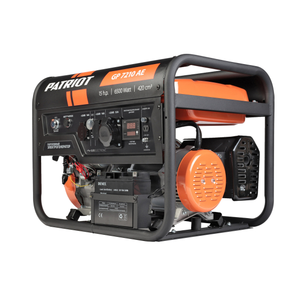 Бензиновый генератор PATRIOT GP 7210 AE для дома фото