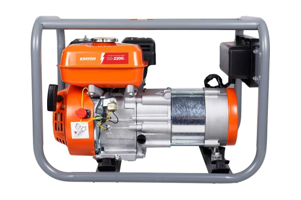 Бензиновый генератор КРАТОН GG-2200L на колесах фото
