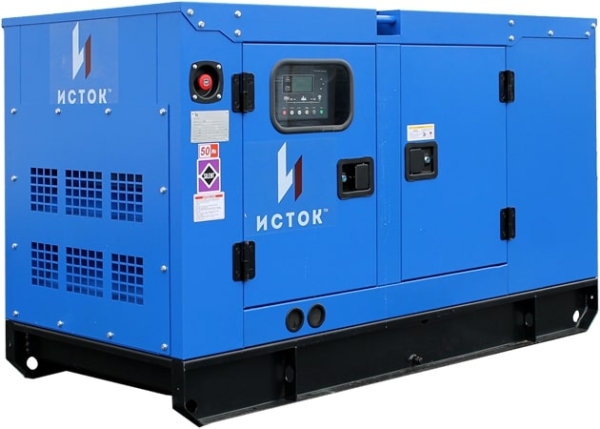 Дизельный генератор Исток АД20С-Т400-РПМ15 в кожухе с АВР  фото