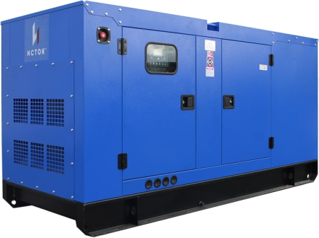 Дизельный генератор Исток АД120С-Т400-РПМ35 в кожухе с АВР фото