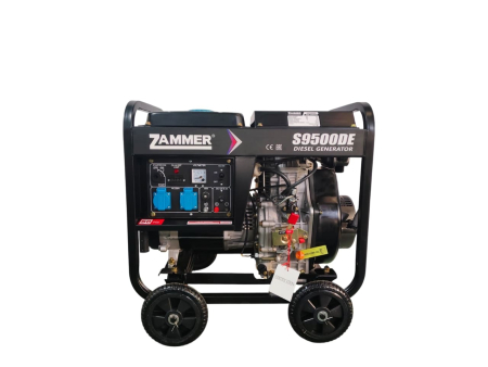 Дизельный генератор Zammer S9500DE - 6,5кВт Дизельный генератор Zammer S9500DE - 6,5кВт фото