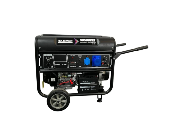 Бензиновый генератор Zammer S8500CXE- 7кВт 4-х тактный фото
