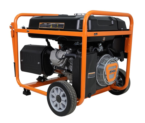 Бензиновый генератор Lifan 7 GF-6 (7500) на колесах фото