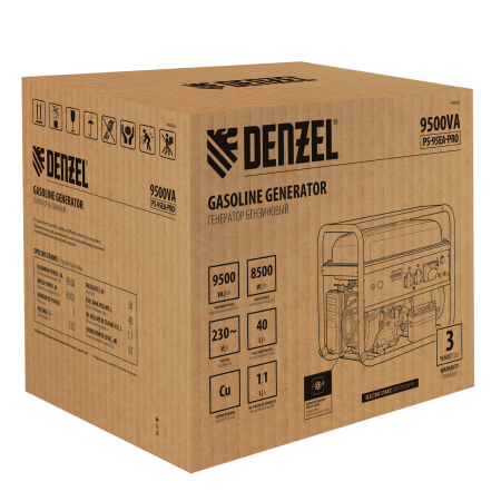 Бензиновый генератор DENZEL PS-95EA-PRO фото