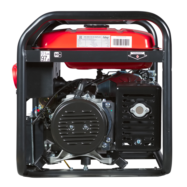 Бензиновый генератор Fubag BS 8500 XD ES DUPLEX + 4Т Extra + Комплект колес и ручек FUBAG в ПОДАРОК резервный фото