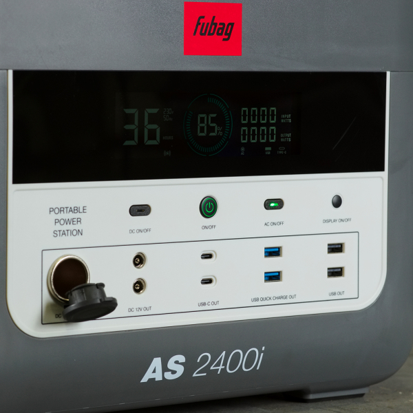 Портативная электростанция Fubag AS 2400i (аккумулятор LiFePO4) для газового котла фото