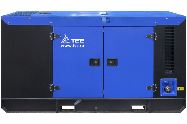 Дизельный генератор ТСС ЭД-24-Т400 с АВР в шумозащитном кожухе на прицепе 025281 бесшумный фото