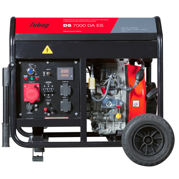 Дизельный генератор Fubag DS 7000 DA ES 641695 портативный фото