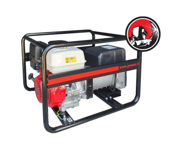 Бензиновый сварочный генератор GenMac CLICKFLASH G221HO передвижной фото