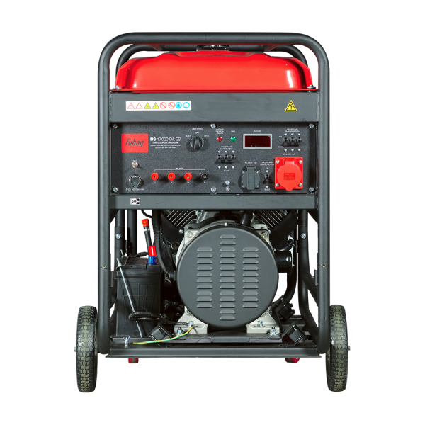 Бензиновый генератор Fubag BS 17000 DA ES передвижной фото
