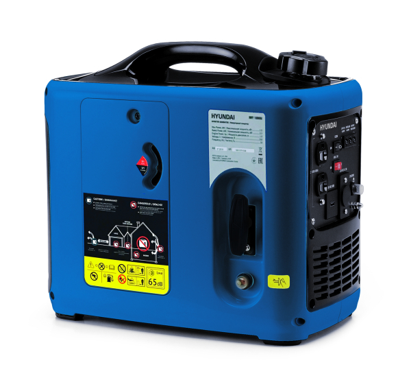 Бензиновый инверторный генератор Hyundai HHY 1000Si для гаража фото