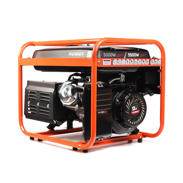 Бензиновый генератор PATRIOT SRGE 6500 на колесах фото