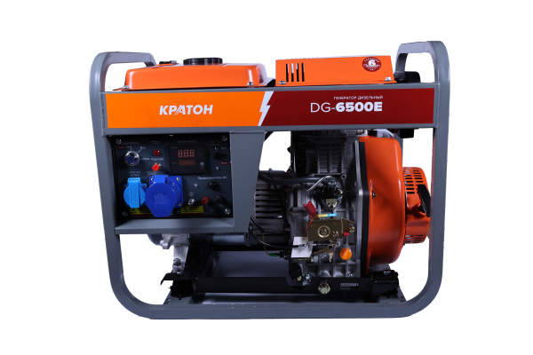 Дизельный генератор КРАТОН DG-6500E 3 08 02 027 для дома фото