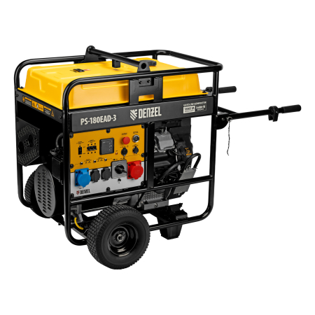 Бензиновый генератор DENZEL PS-180EAD-3 фото
