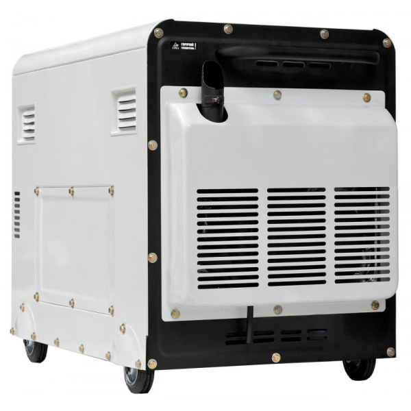 Дизельный генератор Hyundai DHY 6000SE-3  передвижной фото