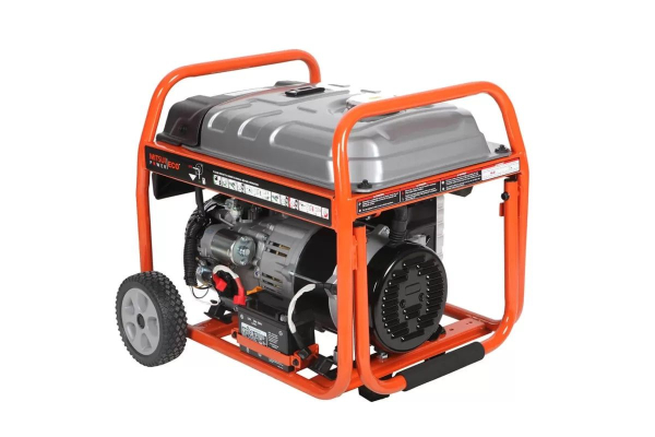 Бензиновый генератор Mitsui ZM 3800 E на колесах фото